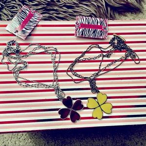 Four Leaf Clover Necklaces NWT